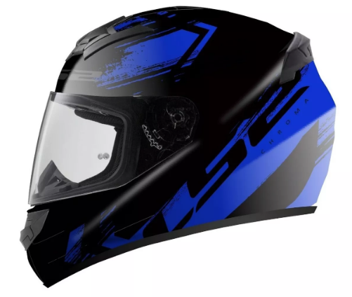 Casco moto LS2 FF352 chroma negro azul