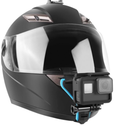Soporte frontal para camara GOPRO  para casco de motocicleta